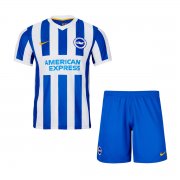 21-22 Brighton & Hove Albion F.C. Home Soccer Football Shirt + Short Kid