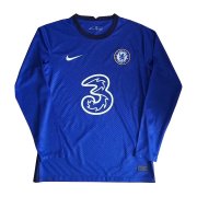 20-21 Chelsea Home Man LS Soccer Football Kit
