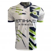 23-24 Manchester City White Soccer Football Kit Man #Special Edition Match