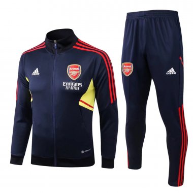 22-23 Arsenal Navy Soccer Football Training Kit (Jacket + Short) Man