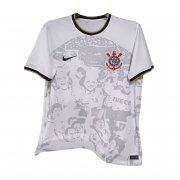 23-24 Corinthians White Soccer Football Kit Man #Special Edition