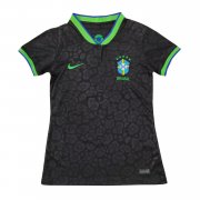 2022 Brazil Black - Green Soccer Football Kit Woman #Special Edition