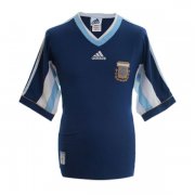 1998 Argentina Away Soccer Football Kit Man #Retro