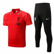 22-23 Liverpool Polo Soccer Football Training Kit (Polo + Pants) Man