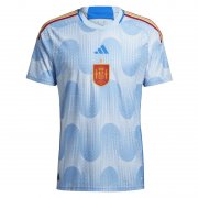 2022 Spain Away Soccer Football Kit Man #Player Version