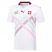 2021 Switzerland Away Man Soccer Football Kit