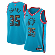 22-23 Phoenix Suns Turquoise City Edition Swingman Jersey Man Kevin Durant #35