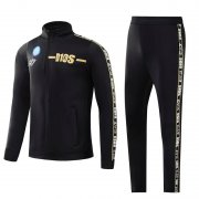 22-23 Napoli Black Soccer Football Training Kit (Jacket + Pants) Man