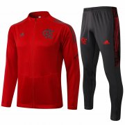 21-22 Flamengo Red Soccer Football Training Suit (Jacket + Pants) Man