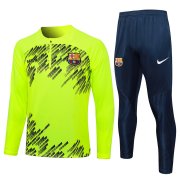 23-24 Barcelona Yellow Soccer Football Training Kit Man