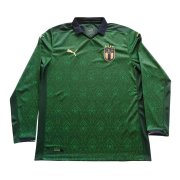 2020 Italy Third Long Sleeve Men Soccer Football Kit