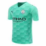 20-21 Manchester City Goalkeeper Green Man Soccer Football Kit