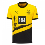 23-24 Borussia Dortmund Home Soccer Football Kit Man #Player Version