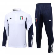 2023 Italy White Soccer Football Training Kit Man