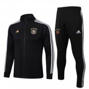 2022 Germany Black Soccer Football Training Kit (Jacket + Pants Man