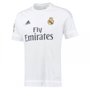 2015/16 Real Madrid Home Soccer Football Kit Man #Retro