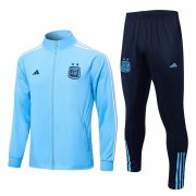 2022 Argentina Blue Soccer Football Training Kit (Jacket + Pants Man