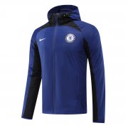 22-23 Chelsea Blue All Weather Windrunner Soccer Football Jacket Man #Hoodie