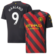 22-23 Manchester City Away Soccer Football Kit Man #Haaland #9