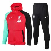 20-21 Liverpool Hoodie Red Man Jacket Soccer Football Training Suit