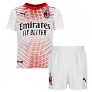 20-21 AC Milan Away Children's Soccer Football Kit (Shirt + Shorts)