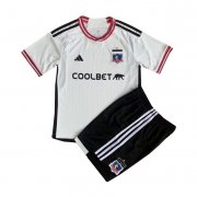 23-24 Colo Colo Home Soccer Football Kit (Top + Short) Youth
