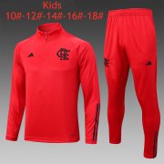 23-24 Flamengo Red Soccer Football Training Kit Youth
