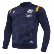 20-21 Scotland Navy Rugby Soccer Jacket Top Man