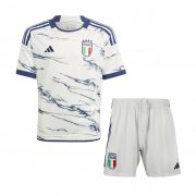 2023 Italy Away Soccer Football Kit (Top + Short) Youth