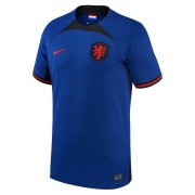 2022 Netherlands Away Soccer Football Kit Man