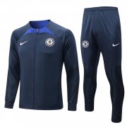 22-23 Chelsea Navy Soccer Football Training Kit (Jacket + Pants) Man