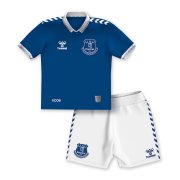 23-24 Everton Home Soccer Football Kit (Top + Short) Youth