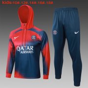 23-24 PSG Red Soccer Football Training Kit (Sweatshirt + Pants) Youth #Hoodie