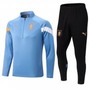 2022 Uruguay Blue Soccer Football Training Kit Man