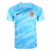 23-24 Corinthians Goalkeeper Blue Soccer Football Kit Man