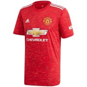 20-21 Manchester United Home Man Soccer Football Kit