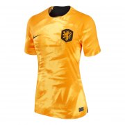2022 Netherlands Home Soccer Football Kit Woman