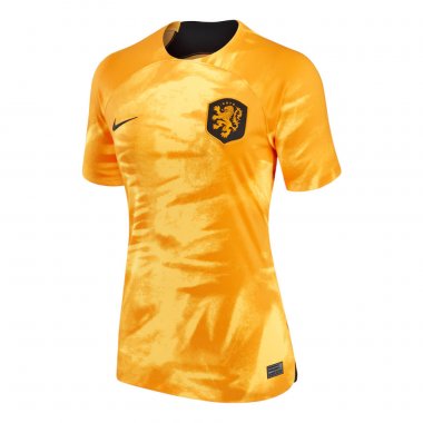 2022 Netherlands Home Soccer Football Kit Woman