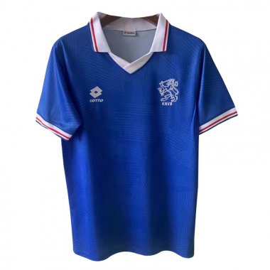 1991 Netherlands Retro Away Soccer Football Kit Man