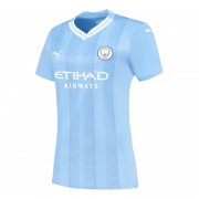 23-24 Manchester City Home Soccer Football Kit Woman