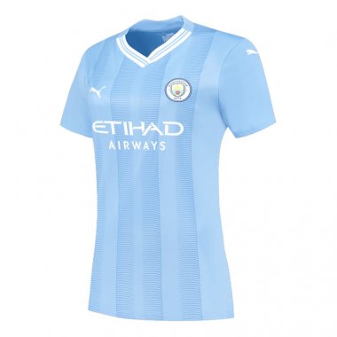 23-24 Manchester City Home Soccer Football Kit Woman