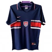 1995 USA Away Soccer Football Kit Man #Retro