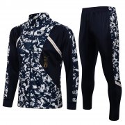 21-22 Italy Navy Soccer Football Training Suit (Jacket + Pants) Man