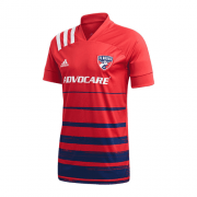 2020-21 FC Dallas Home Red Men Soccer Football Kit