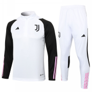 23-24 Juventus White Soccer Football Training Kit Man