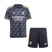 23-24 Real Madrid Away Soccer Football Kit (Top + Short) Youth