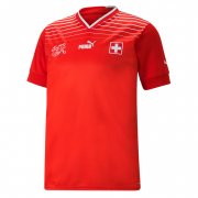 2022 Switzerland Home Soccer Football Kit Man
