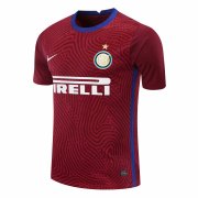20-21 Inter Milan Goalkeeper Red Man Soccer Football Kit