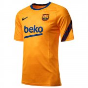 22-23 Barcelona Orange Short Soccer Football Training Top Man