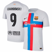 22-23 Barcelona Third Away Soccer Football Kit Man #Lewandowski #9 Player Version